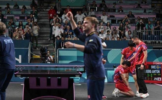 日本乒乓球队逆转德国乒乓球队，王皓制霸全场